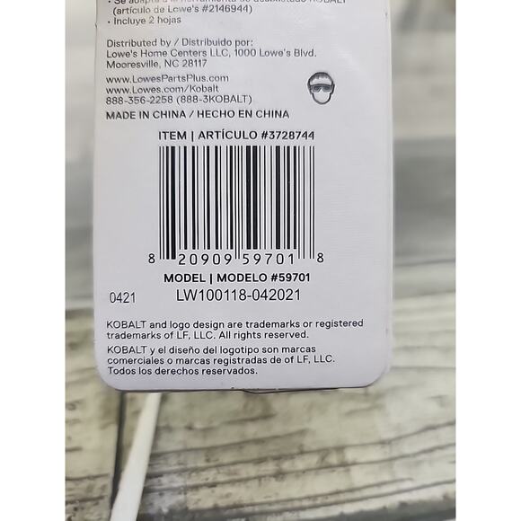 Kobalt - Deburring Replacement Blades - 5 Packs of 2 Ct Item 3728744 Model 59701 - Picture 7 of 9